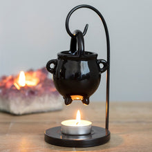 Load image into Gallery viewer, Hanging Cauldron Oil Burner And Wax Warmer
