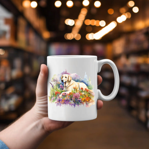 Yellow Labrador Mug