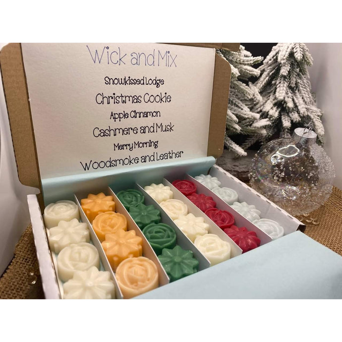 Wax Melt Christmas Scent Box